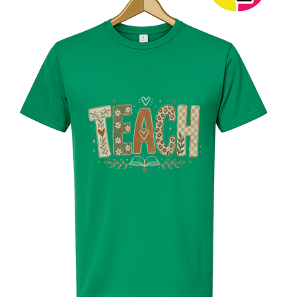 Boho Autumn Teach Tee