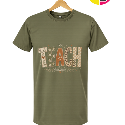 Boho Autumn Teach Tee