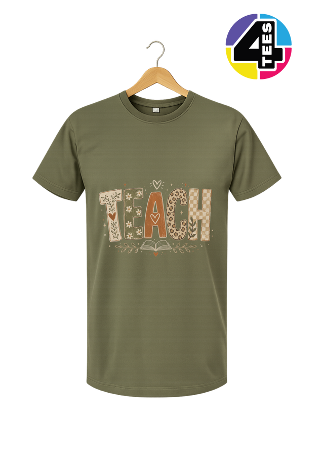 Boho Autumn Teach Tee