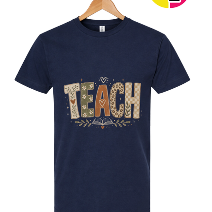 Boho Autumn Teach Tee