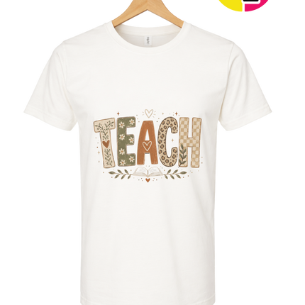 Boho Autumn Teach Tee