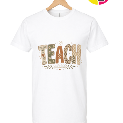 Boho Autumn Teach Tee