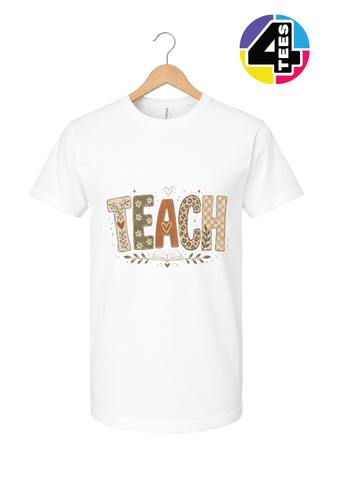 Boho Autumn Teach Tee