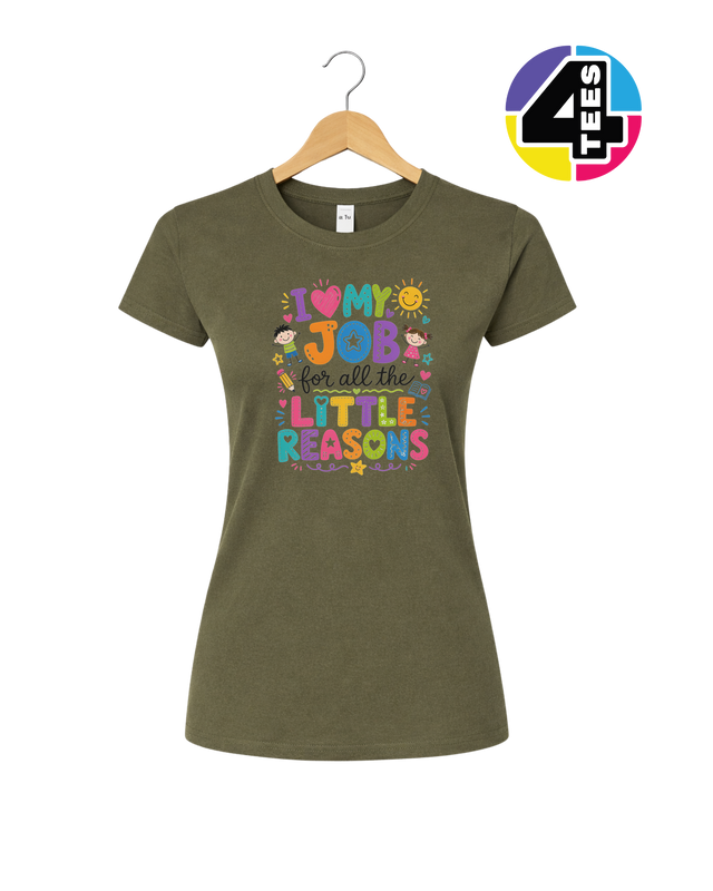 My Job, Little Reasons Women's Tee