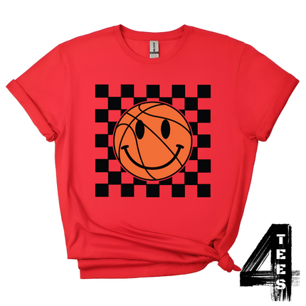 Basketball Retro Smiley