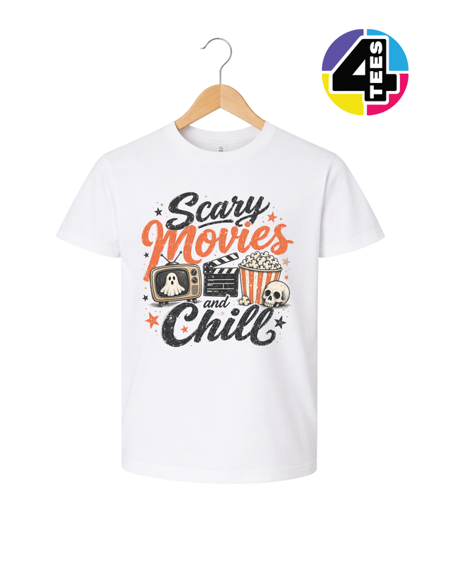 Scary Movies & Chills Youth Tee