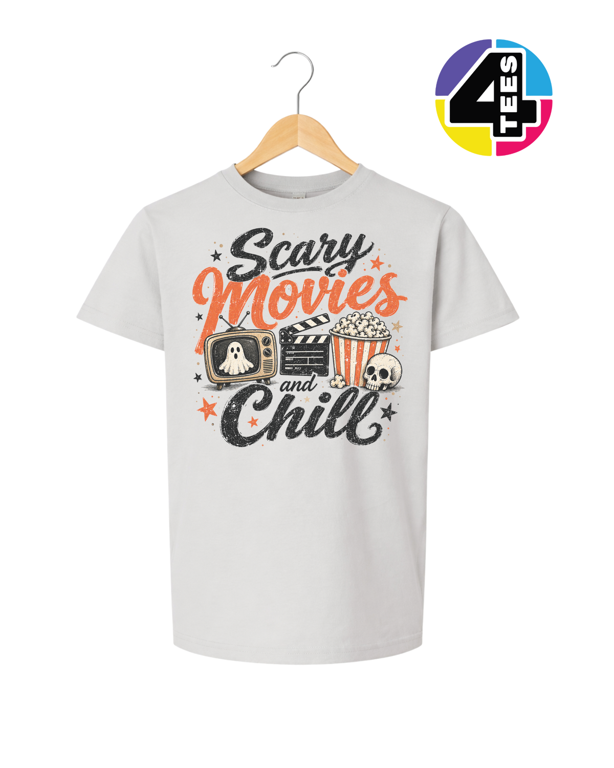Scary Movies & Chills Youth Tee