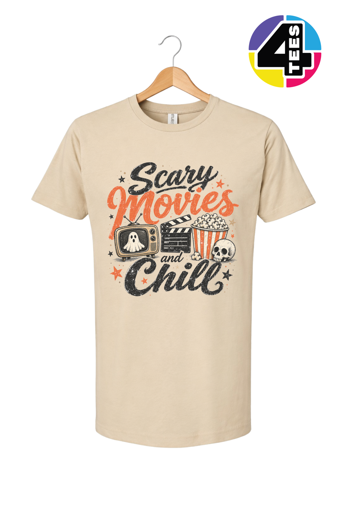 Scary Movies & Chills Tee
