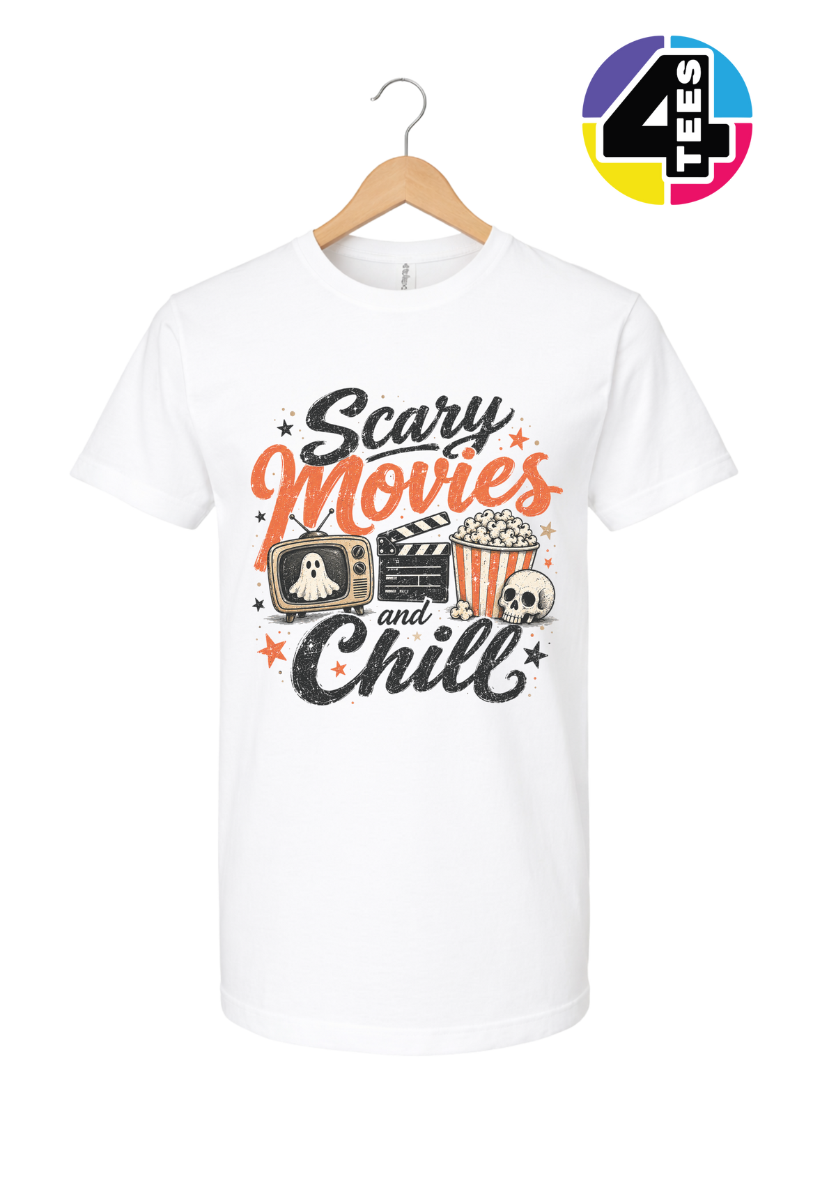 Scary Movies & Chills Tee