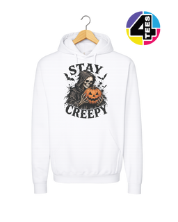 Stay Creepy Pumpkin Reaper Hoodie