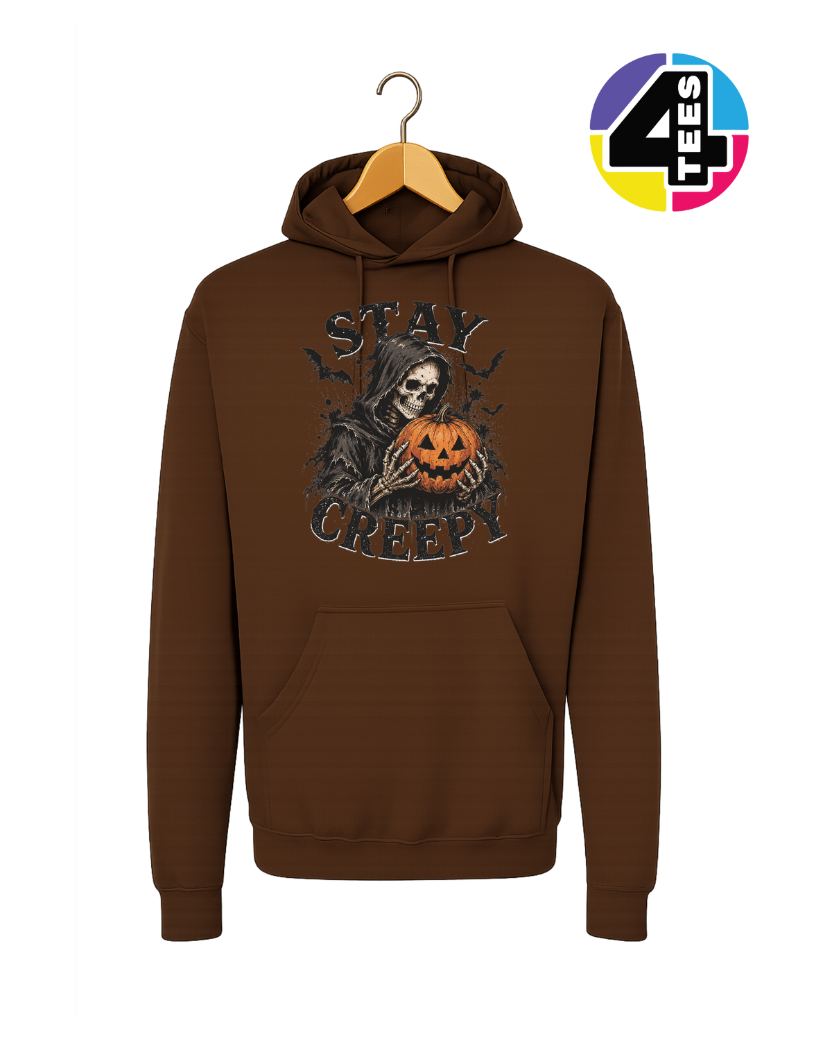 Stay Creepy Pumpkin Reaper Hoodie