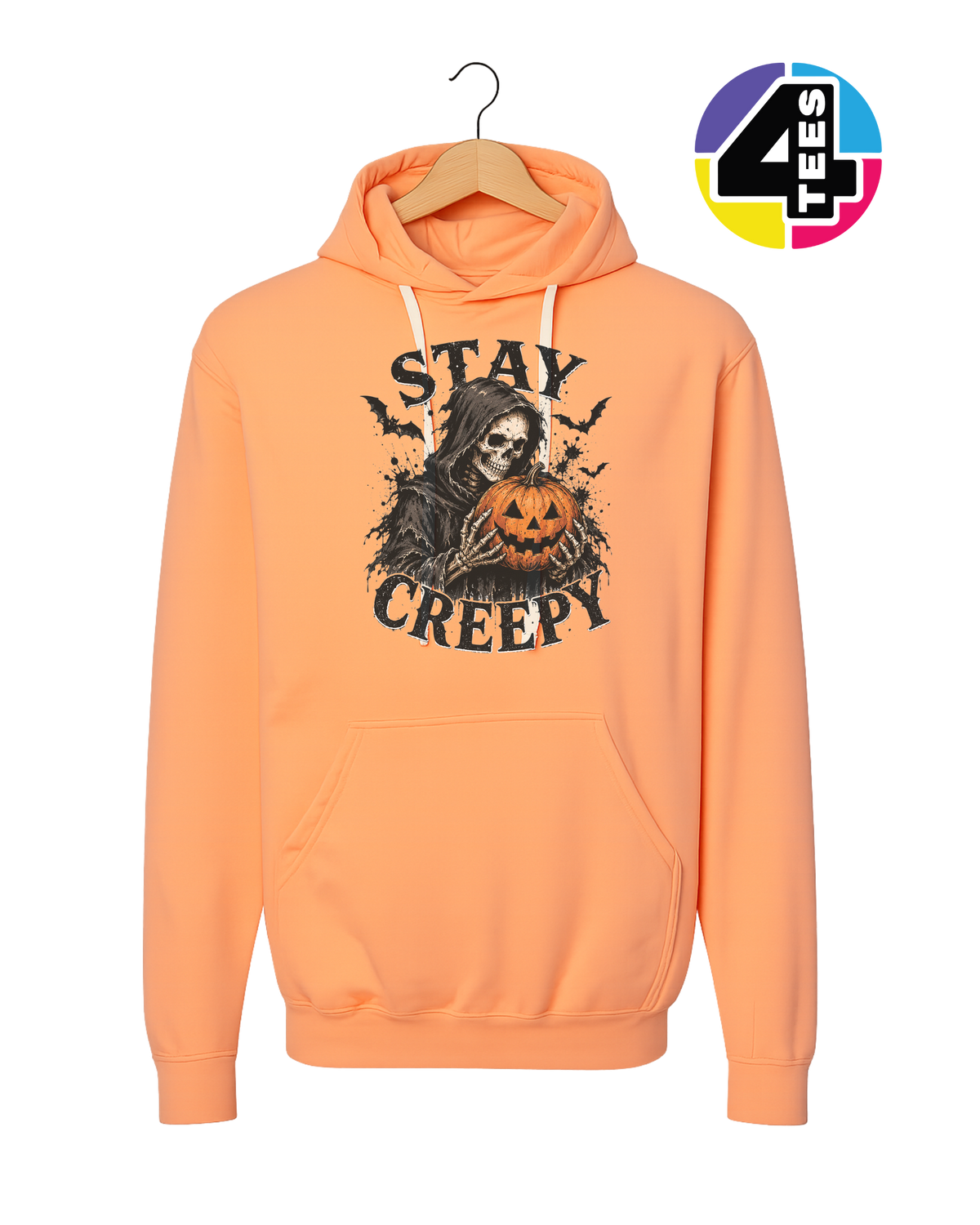 Stay Creepy Pumpkin Reaper Hoodie