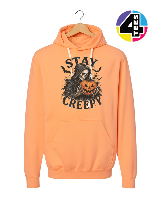Stay Creepy Pumpkin Reaper Hoodie