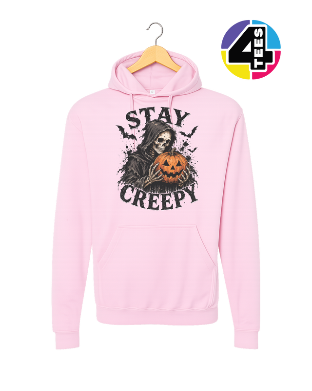 Stay Creepy Pumpkin Reaper Hoodie