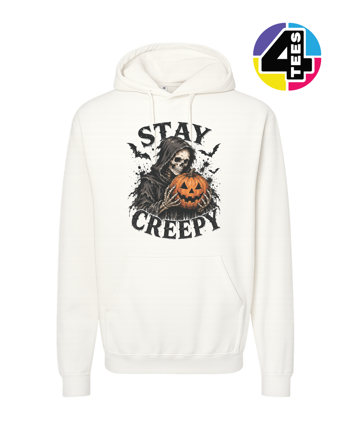 Stay Creepy Pumpkin Reaper Hoodie