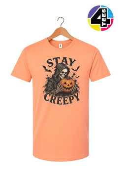 Stay Creepy Pumpkin Reaper Tee
