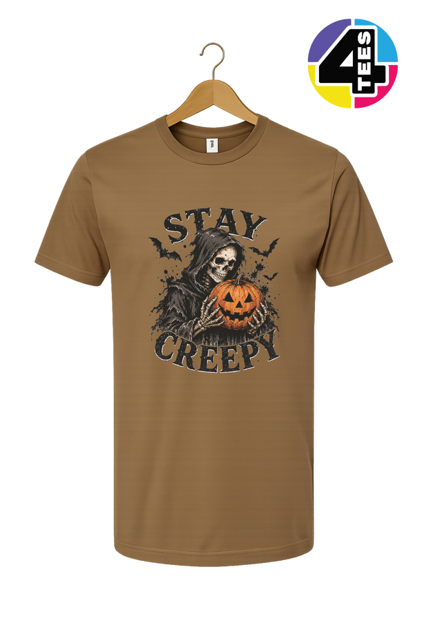 Stay Creepy Pumpkin Reaper Tee