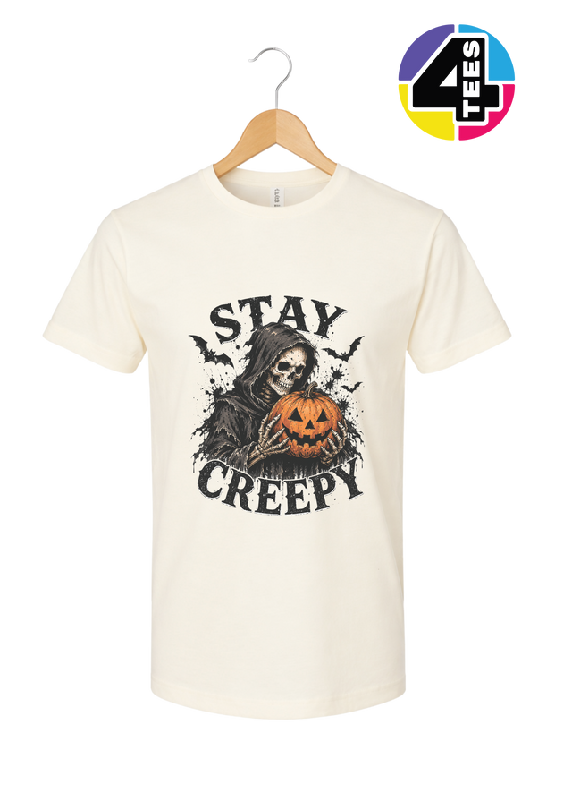 Stay Creepy Pumpkin Reaper Tee