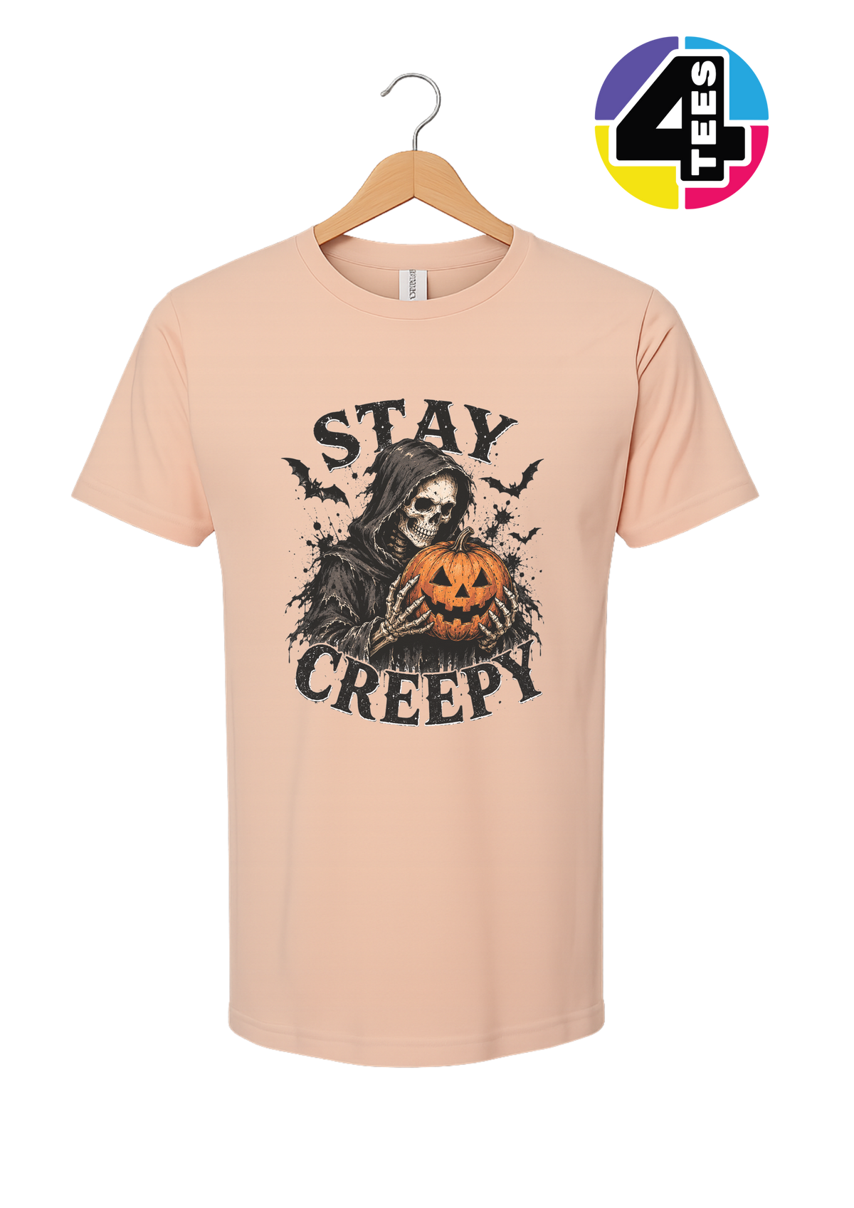 Stay Creepy Pumpkin Reaper Tee