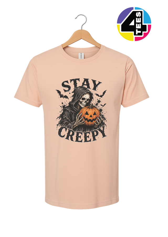 Stay Creepy Pumpkin Reaper Tee