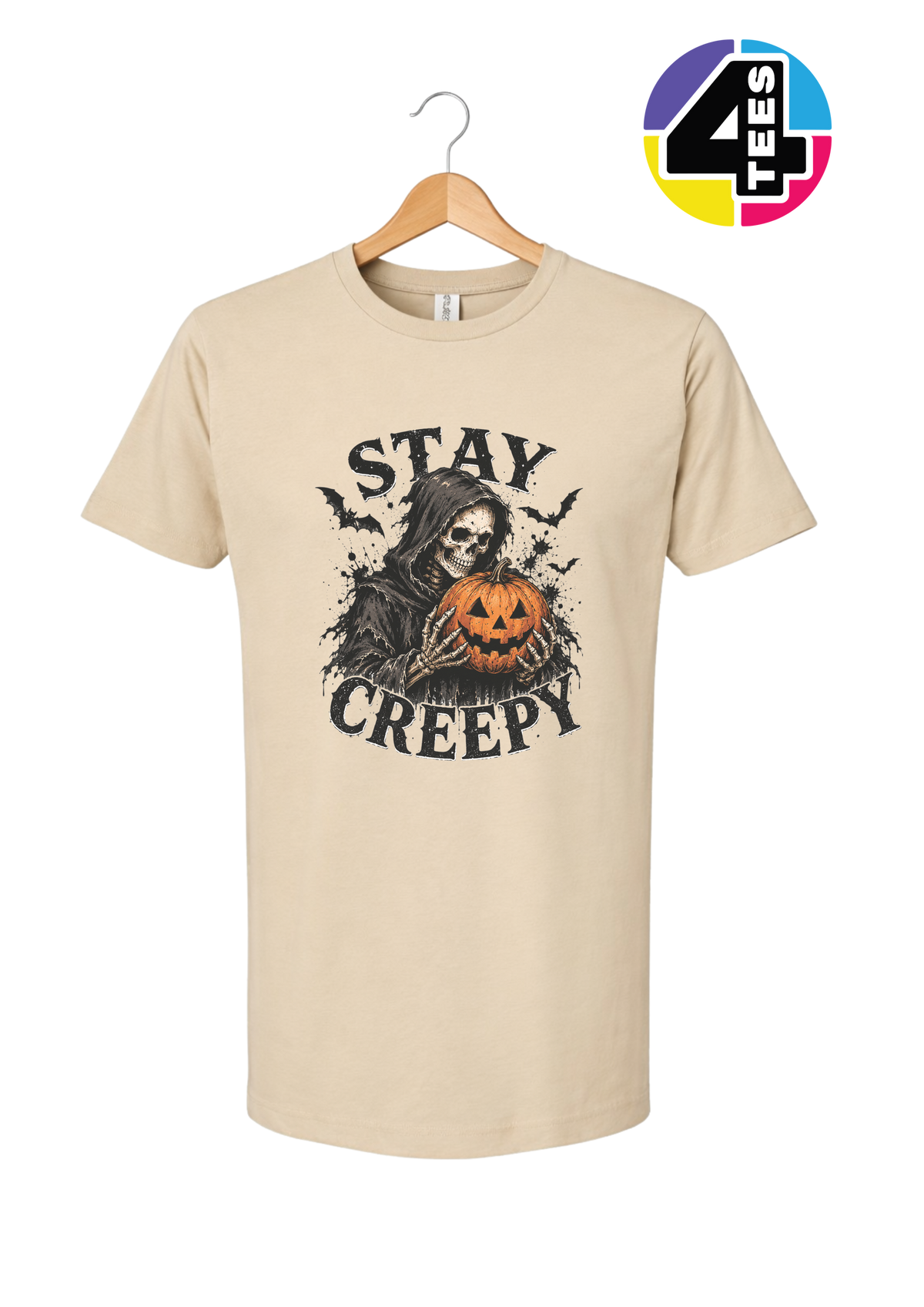 Stay Creepy Pumpkin Reaper Tee