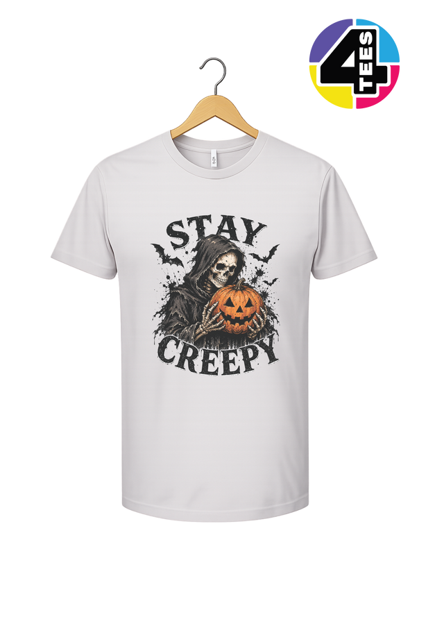 Stay Creepy Pumpkin Reaper Tee