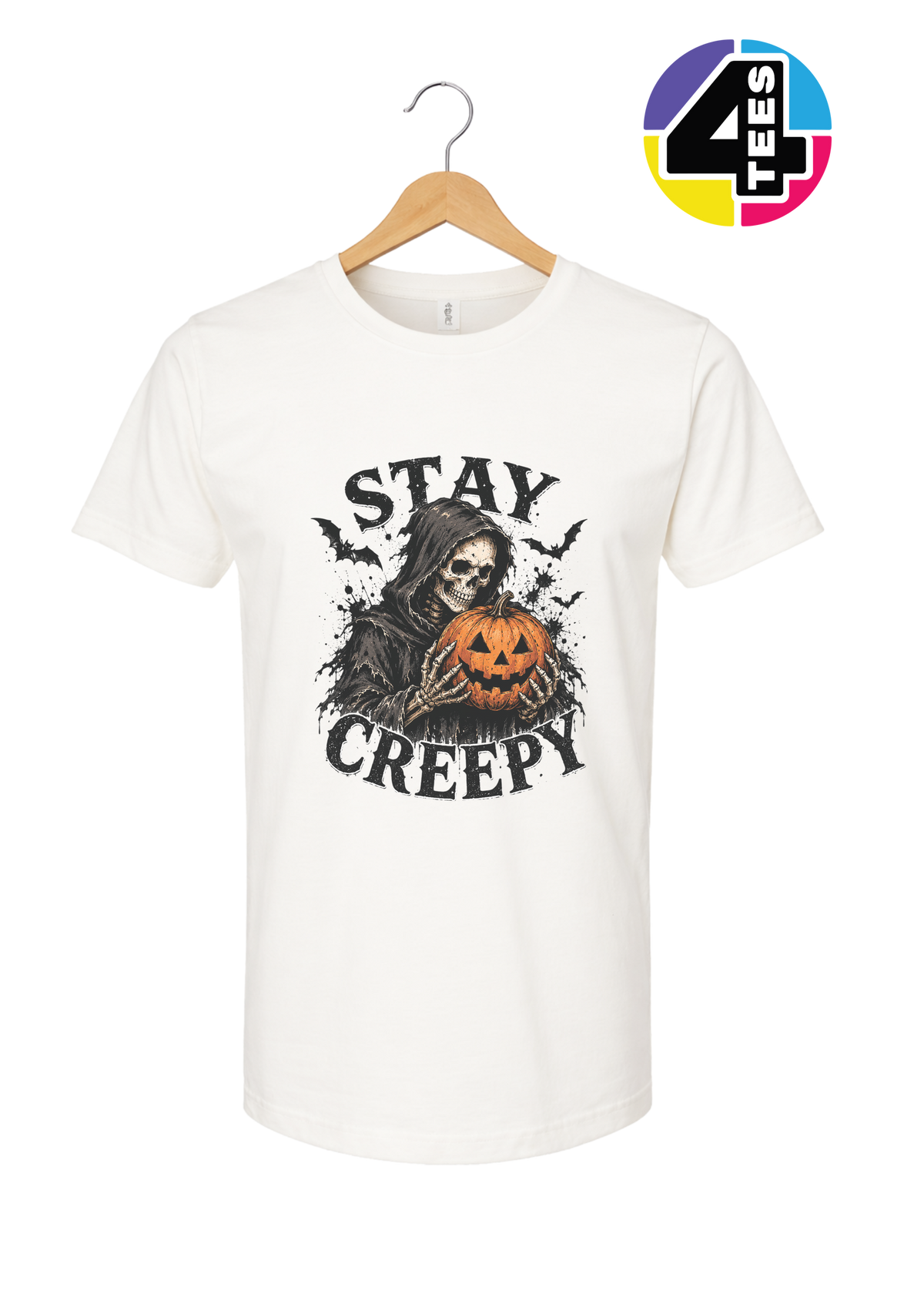 Stay Creepy Pumpkin Reaper Tee