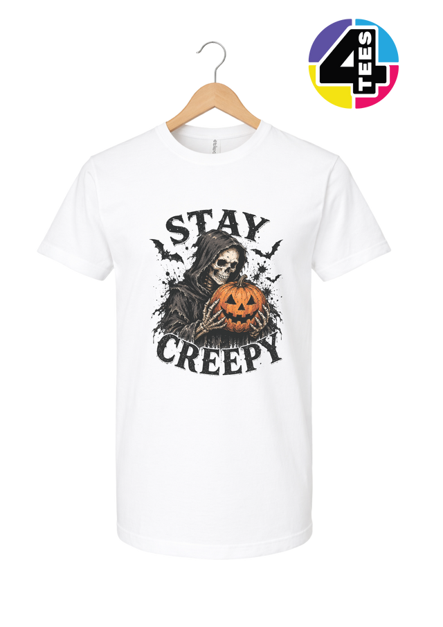 Stay Creepy Pumpkin Reaper Tee