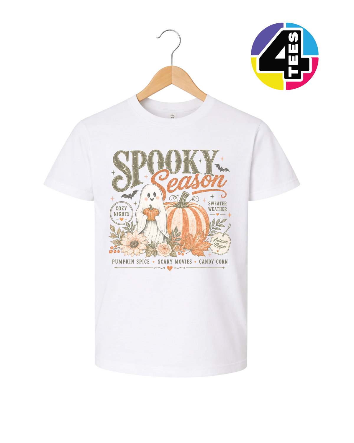 Cozy Spooky Season Youth Tee