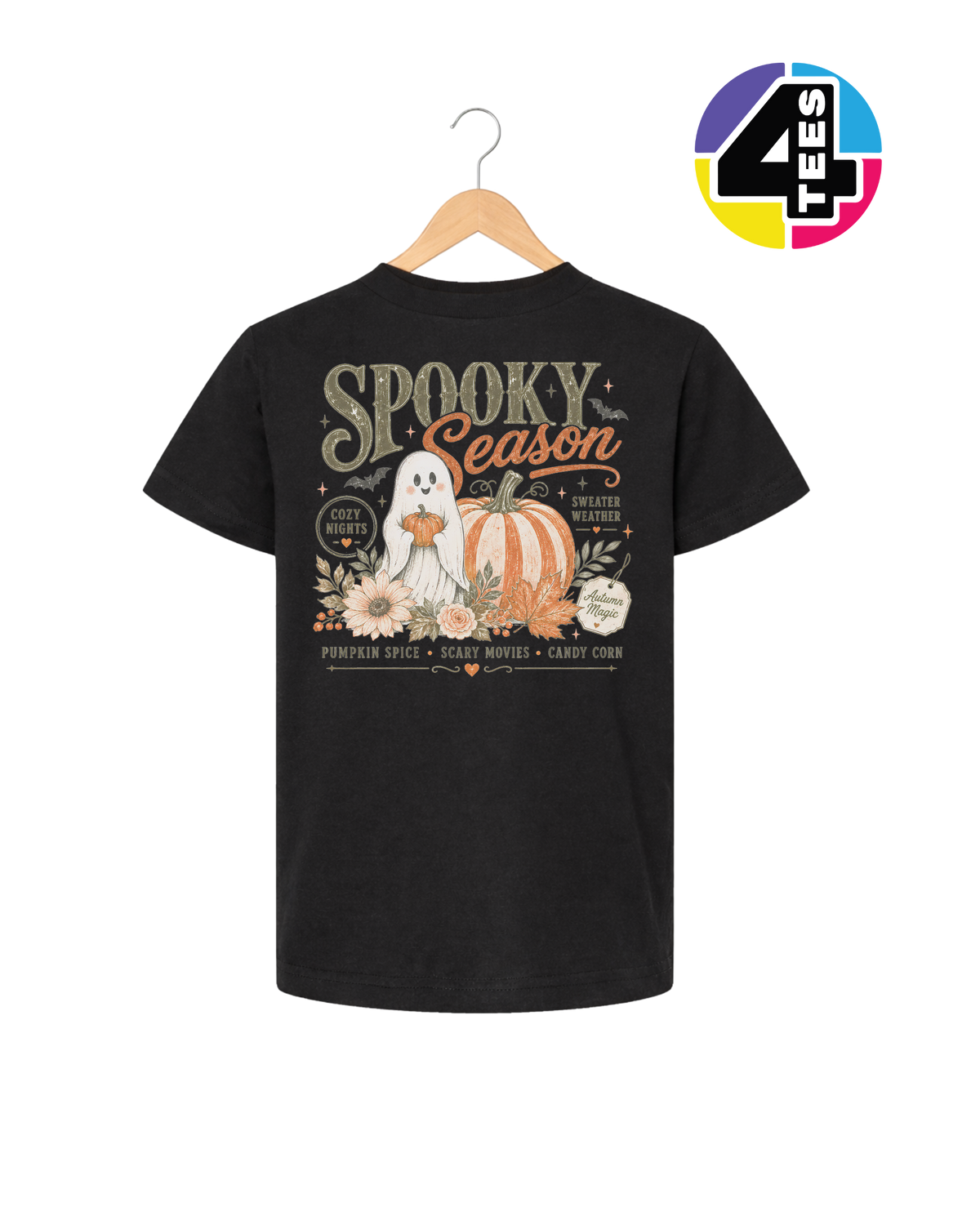 Cozy Spooky Season Youth Tee