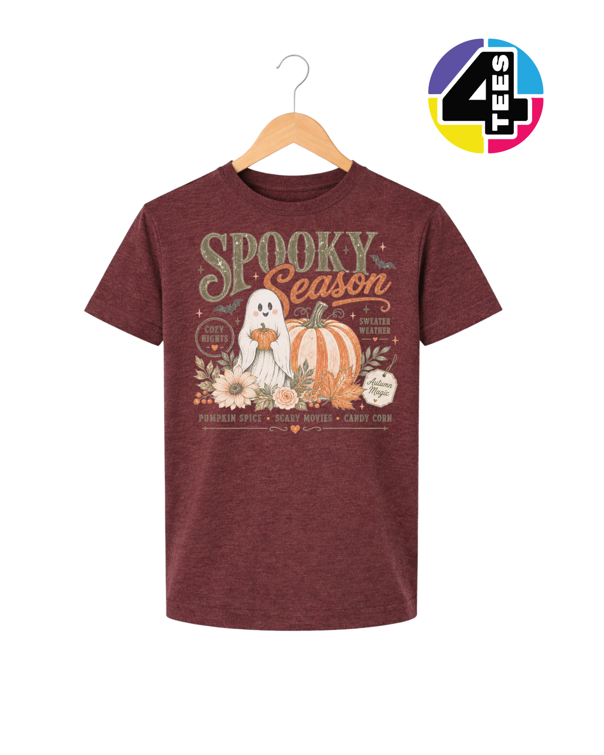 Cozy Spooky Season Youth Tee