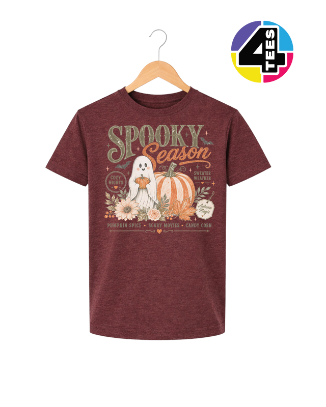 Cozy Spooky Season Youth Tee