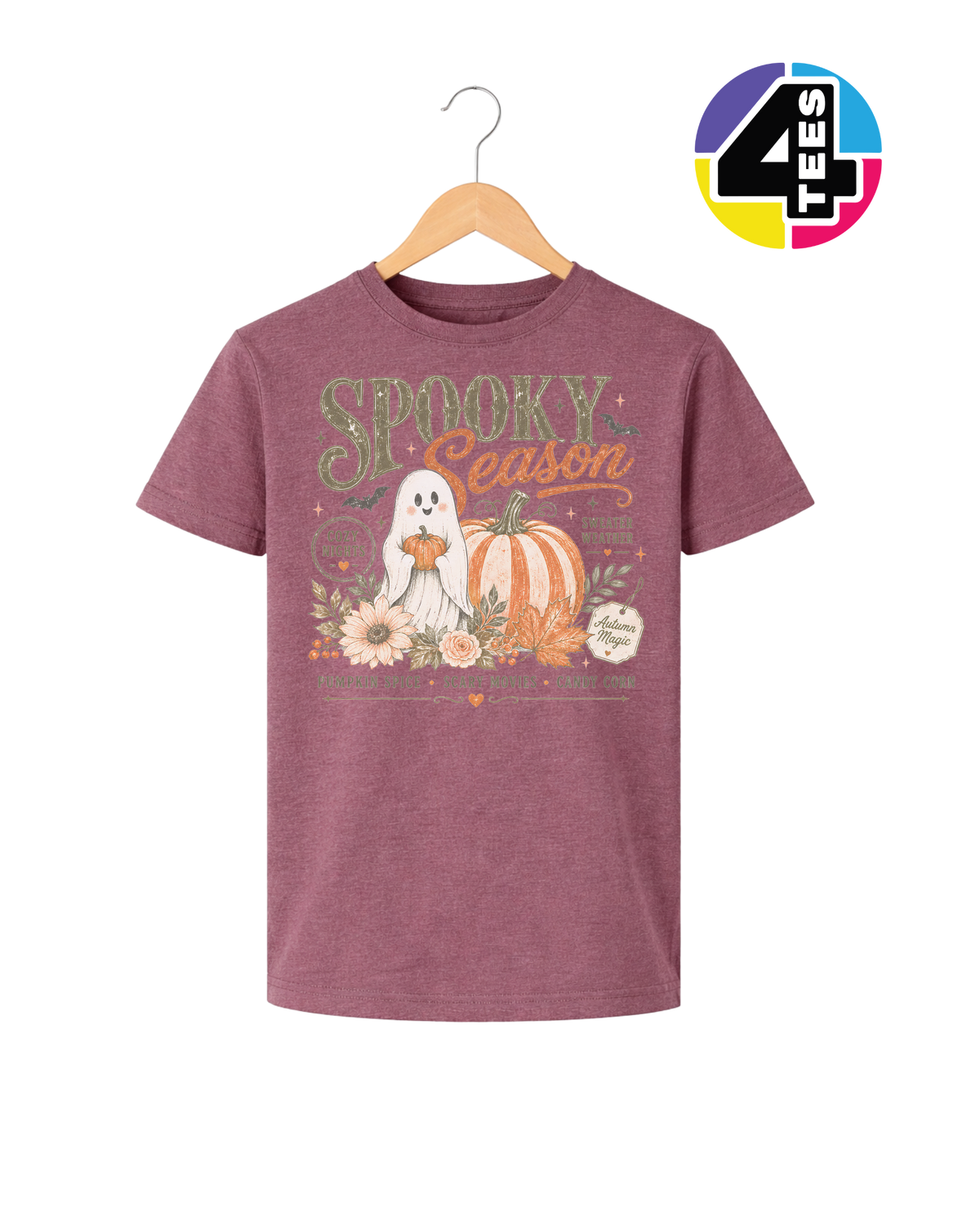 Cozy Spooky Season Youth Tee