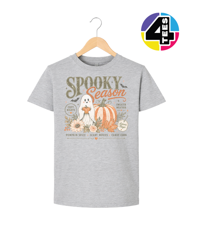 Cozy Spooky Season Youth Tee