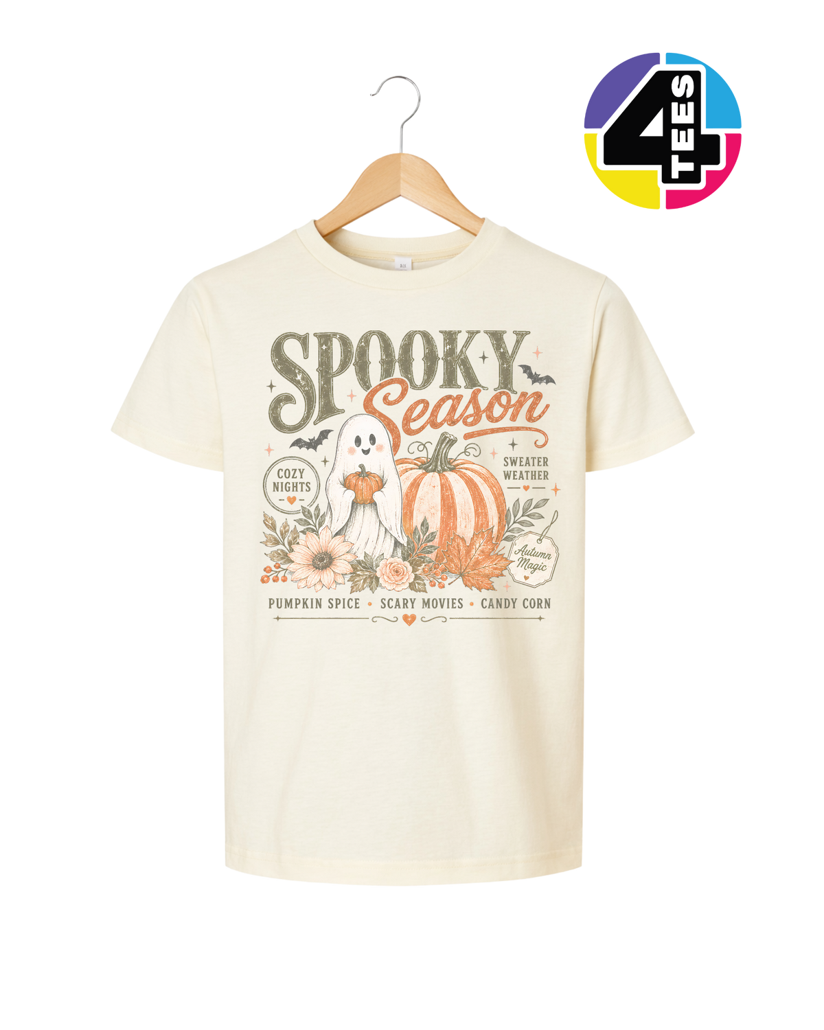 Cozy Spooky Season Youth Tee