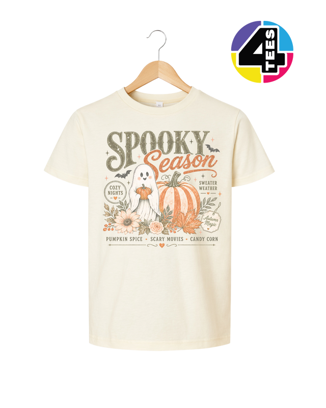 Cozy Spooky Season Youth Tee
