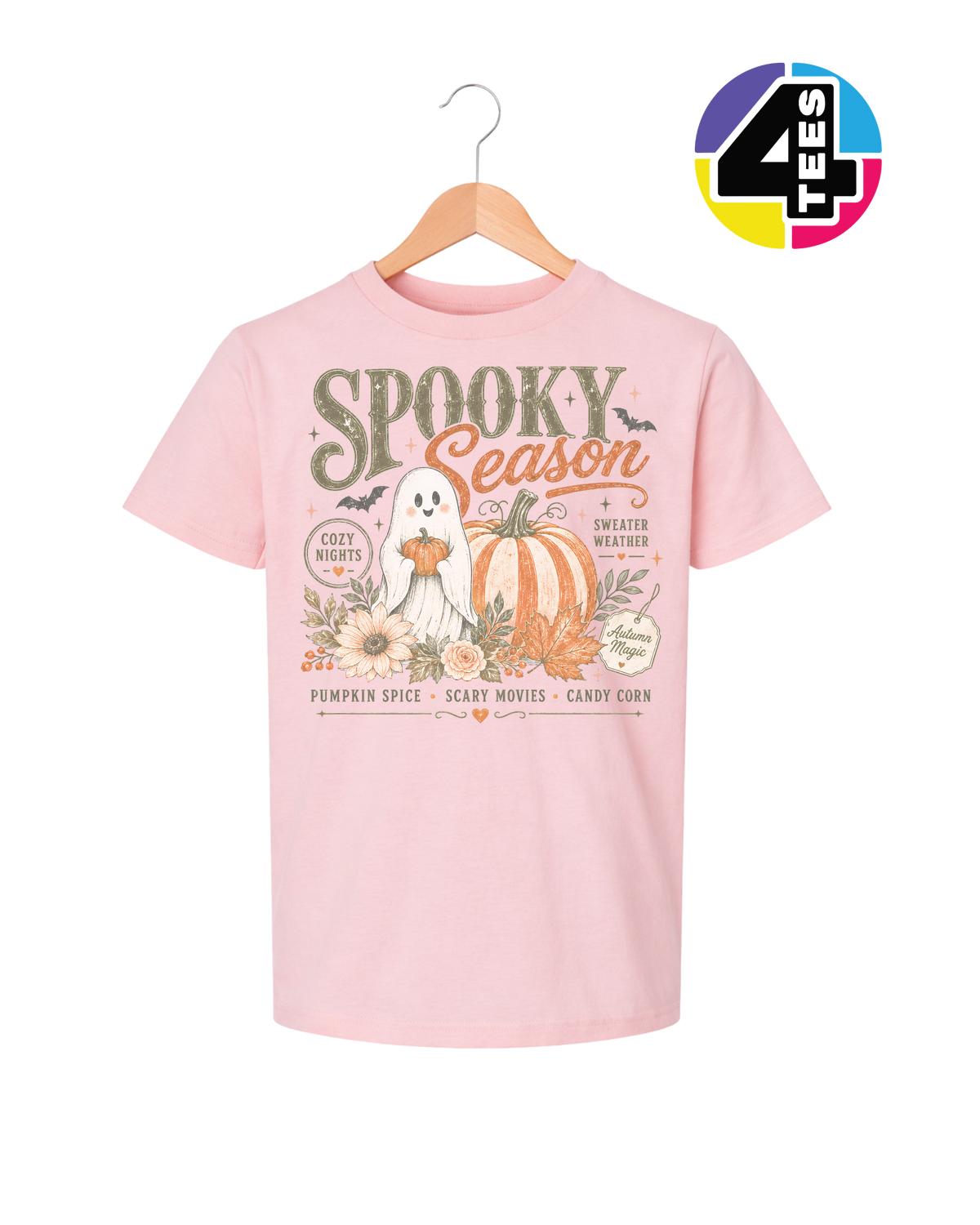 Cozy Spooky Season Youth Tee