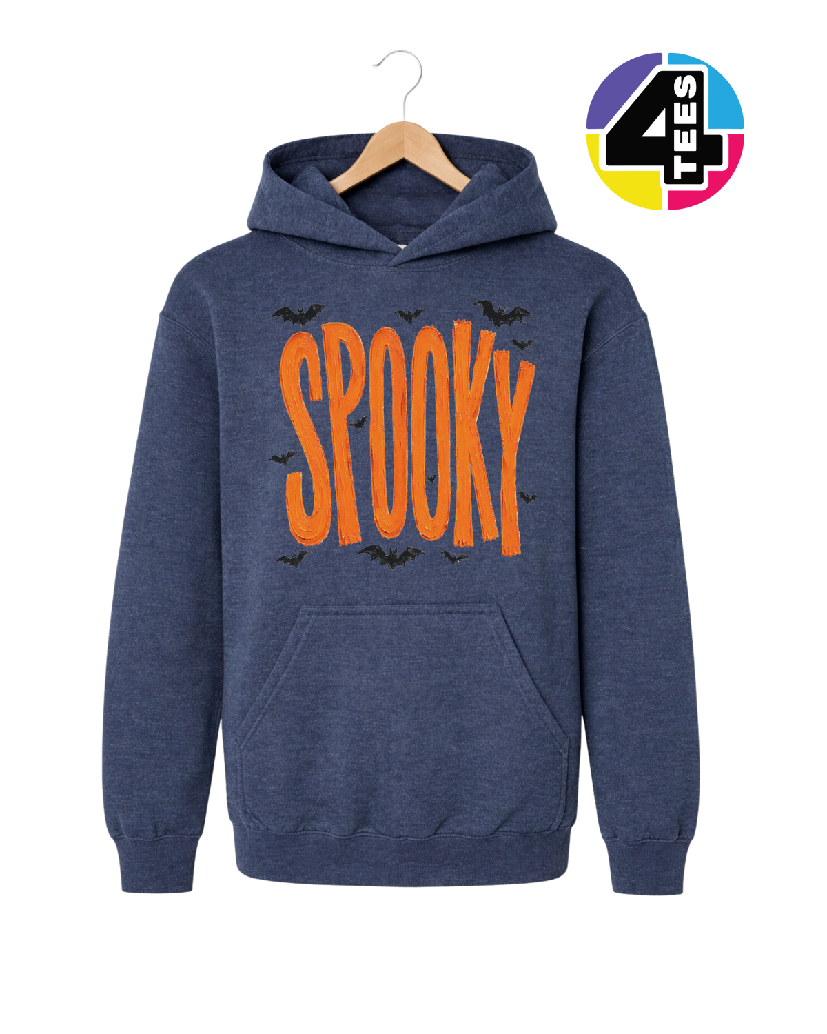 Spooky Bat Bash Youth Hoodie