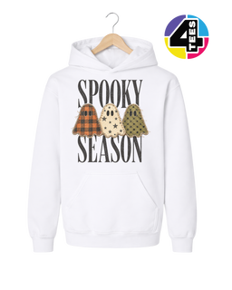 Spooky Season Patchwork Pals Youth Hoodie