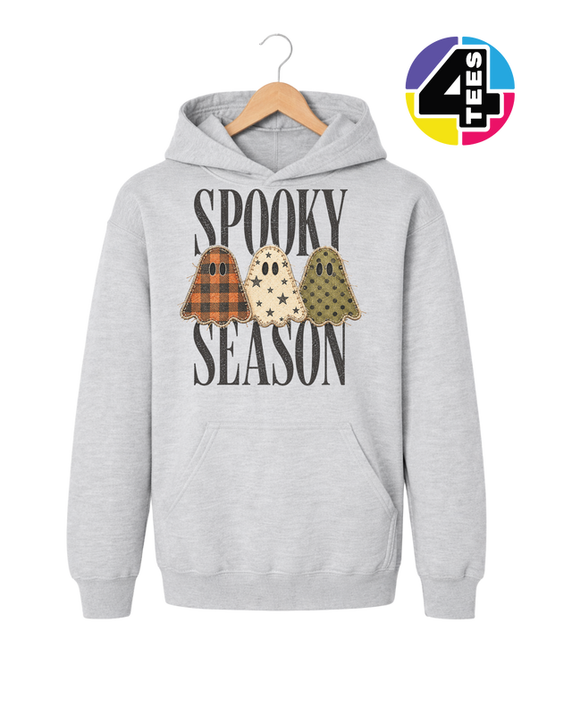 Spooky Season Patchwork Pals Youth Hoodie