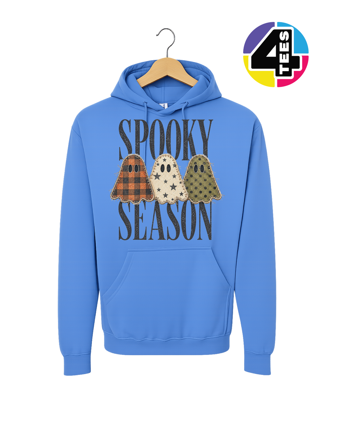 Spooky Season Patchwork Pals Hoodie