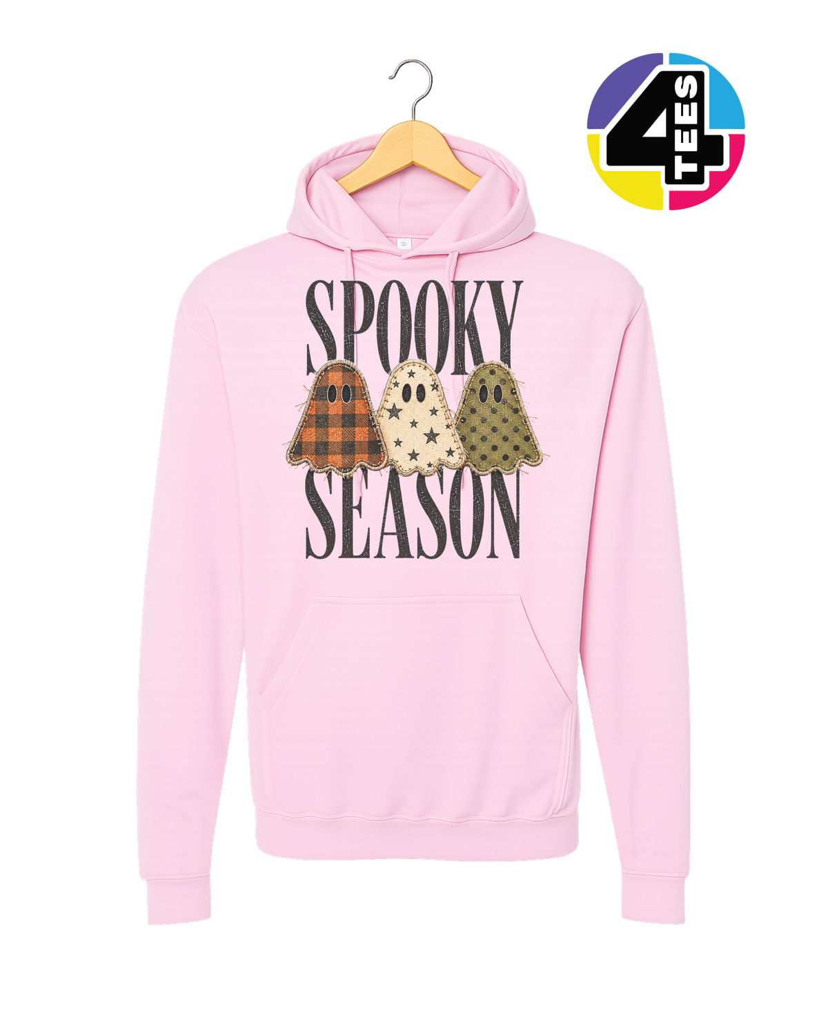 Spooky Season Patchwork Pals Hoodie