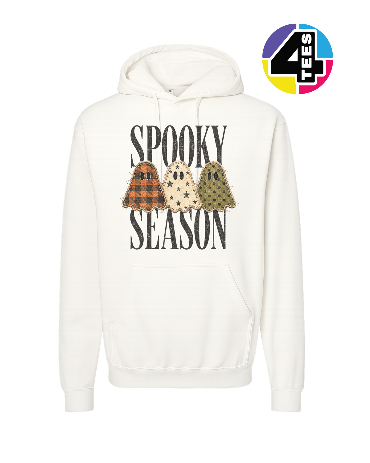 Spooky Season Patchwork Pals Hoodie
