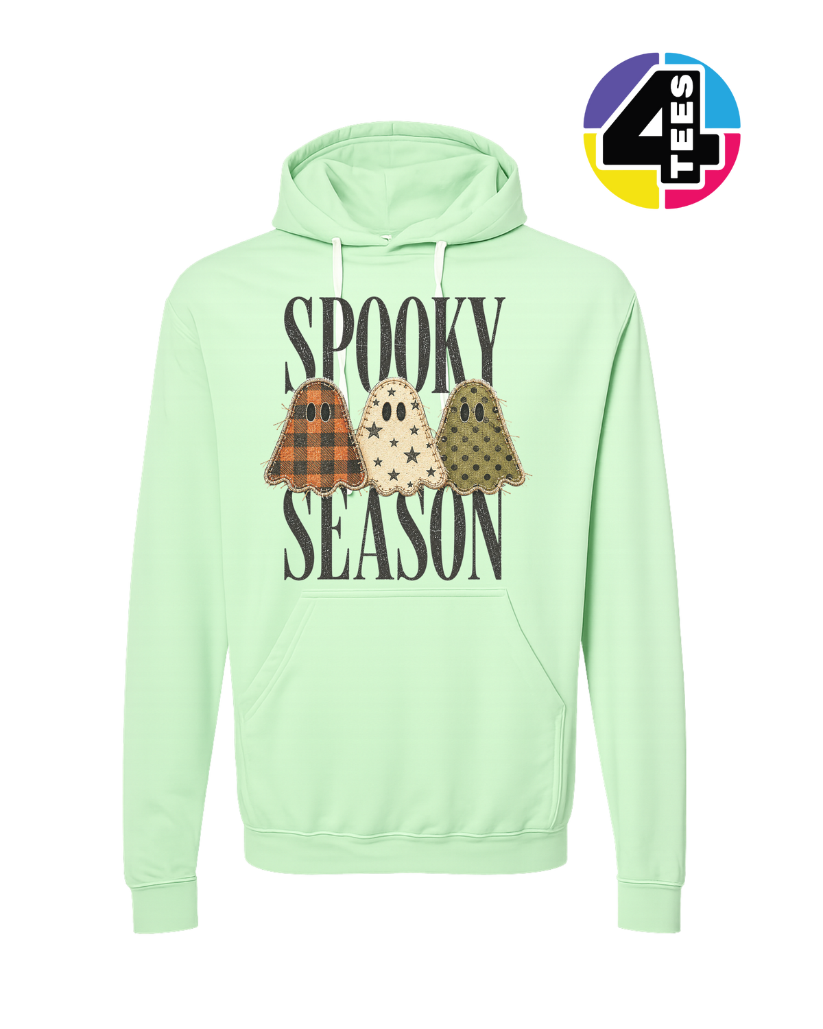 Spooky Season Patchwork Pals Hoodie
