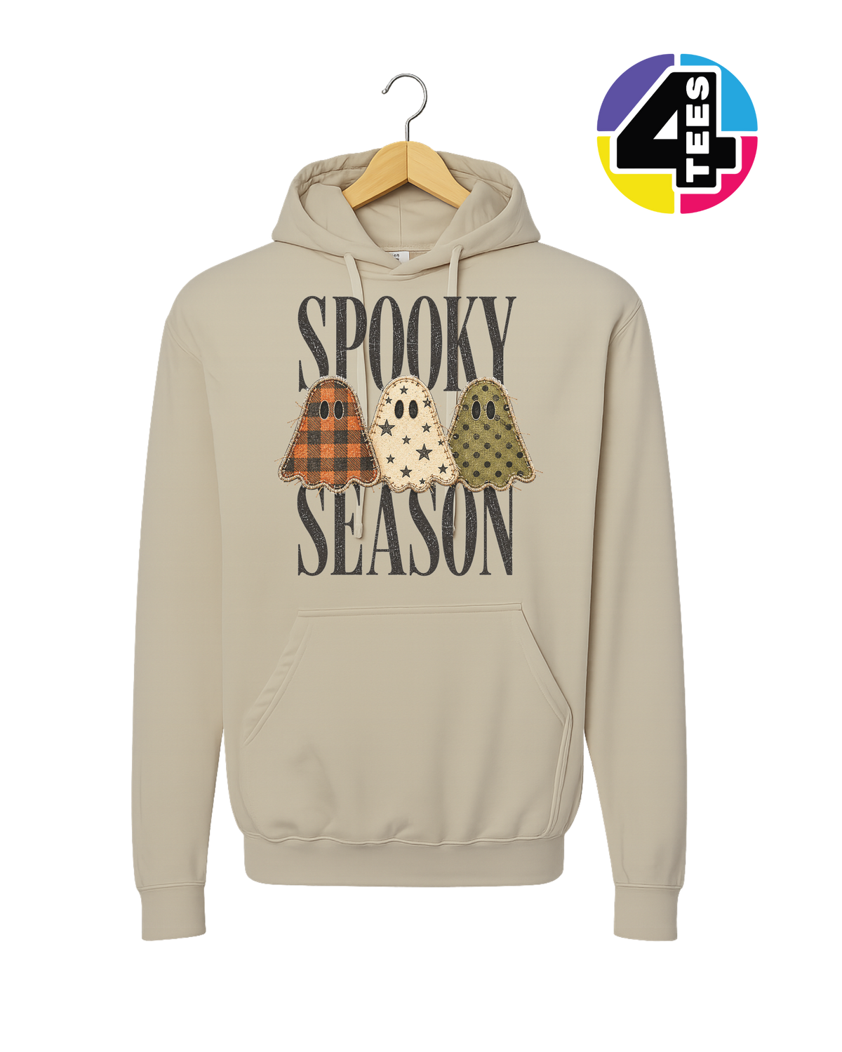 Spooky Season Patchwork Pals Hoodie