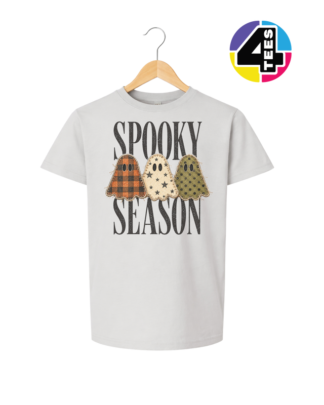 Spooky Season Patchwork Pals Youth Tee