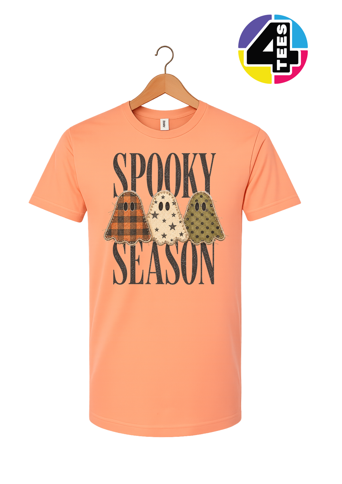 Spooky Season Patchwork Pals Tee