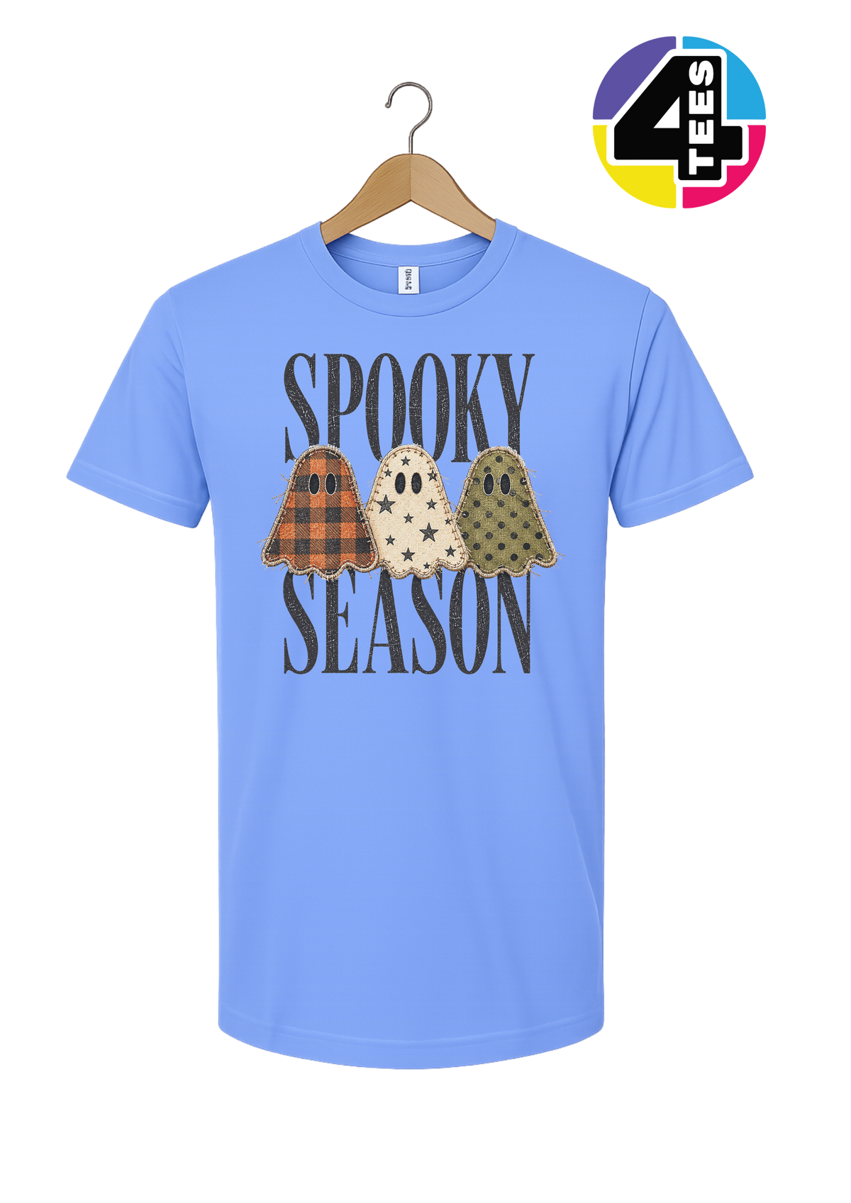 Spooky Season Patchwork Pals Tee