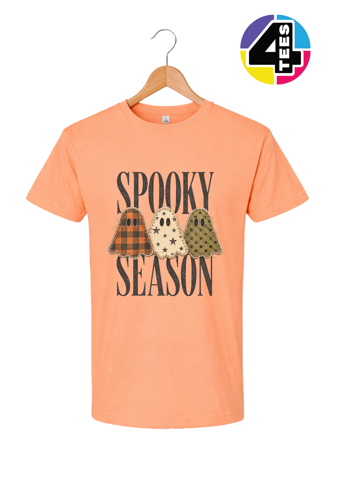 Spooky Season Patchwork Pals Tee
