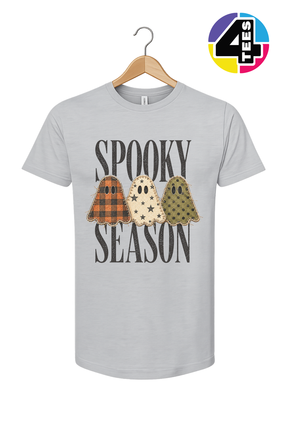 Spooky Season Patchwork Pals Tee